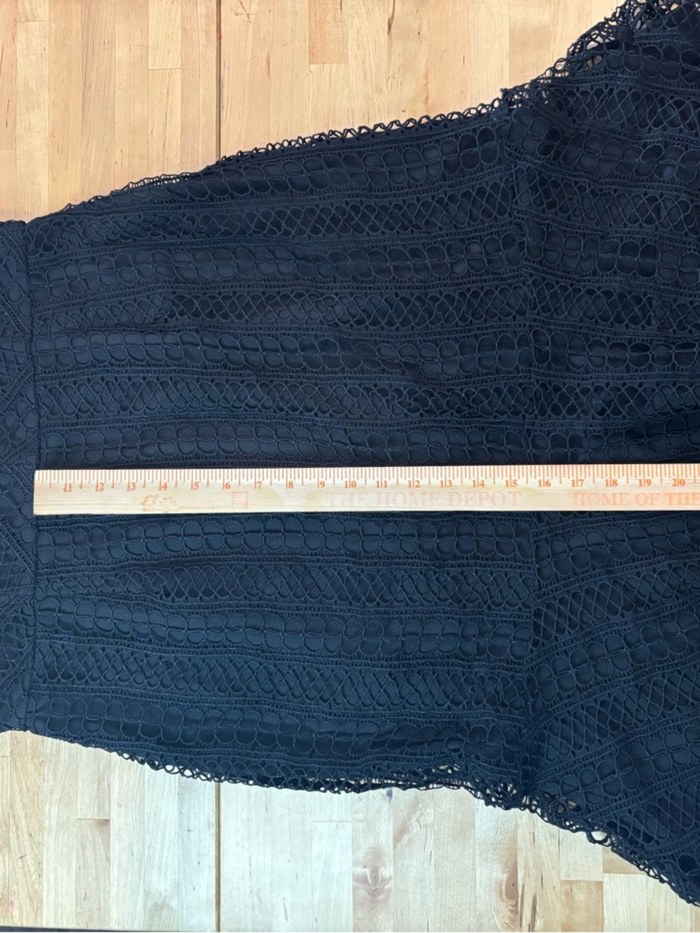 Adelyn Rae Black Sleeveless Lace A-Line Mini Dress - Picture 11 of 14